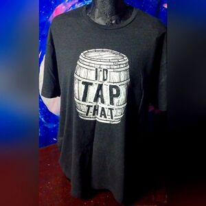 Swashbuckler “I’d Tap That” Beer Tee | PA Ren Faire Pirate Graphic Shirt